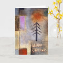 Search for abstract art christmas cards Paul klee
