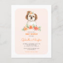 Search for pet if at baby shower invitations Floral