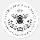 Search for laurel return address labels Black and white