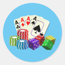 Search for gambling chip stickers Dice