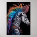 Search for rainbow zebra art Ai generated