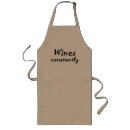 Search for wine jokes aprons For her