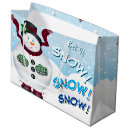 Search for snowman gift bags Winter wonderland