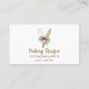 Search for home baker business cards Patisserie