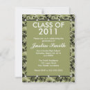 Search for camouflage graduation invitations Green