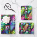 Search for graphic wrapping paper Blue