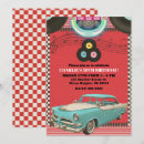Search for vintage sock hop invitations Jukebox