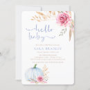 Search for pumpkin baby boy shower invitations Pampas grass