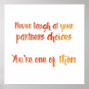 Search for funny wife posters Partner