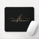 Search for elegant monogram mouse mats Professional