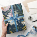 Search for navy floral wrapping paper Pattern