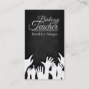 Search for biology business cards Teacher