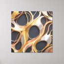 Search for metallic silver canvas prints Gold