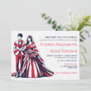 Search for japan invitations Red