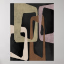Search for brown abstract posters Geometric