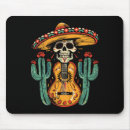 Search for skull guitar mouse mats Mexican