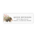 Search for woodland baby shower return address labels Watercolor