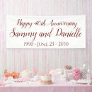 Search for 40th anniversary party decor Red