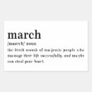 Search for march birthday stickers Funny