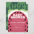 Search for watermelon baby shower invitations Cute