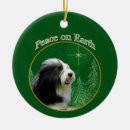 Search for bearded collie christmas tree decorations Dog
