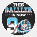 Search for 9th birthday party stickers Sports