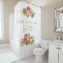 Search for christian shower curtains God