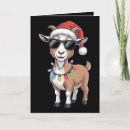 Search for funny goat christmas cards Santa
