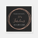 Search for black and gold napkins Milestone