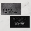 Search for leather texture business cards Minimalist