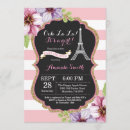 Search for paris baby shower invitations Ooh la la
