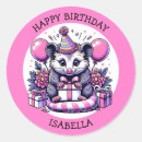 Search for cute possum stickers Pink