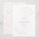 Search for romantic birthday invitations Floral