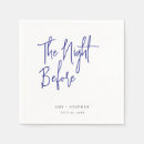 Search for dark navy napkins Calligraphy