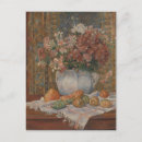 Search for vintage floral still life postcards Garden