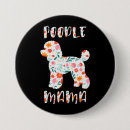Search for for poodle lovers badges Dog mum