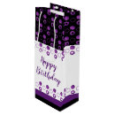 Search for wine bottle gift bags White
