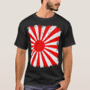 Search for rising sun flag tshirts Japan