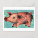 Search for cute pig postcards Drawing