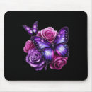 Search for butterfly lover mouse mats Purple