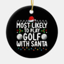 Search for golf christmas tree decorations Xmas