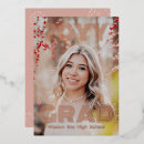 Search for double sided graduation invitations Typography