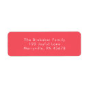 Search for bow return address labels Simple