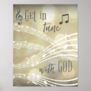 Search for music symbols posters Vintage