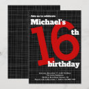 Search for boys sweet 16 invitations Teen