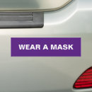 Search for purple bumper stickers White