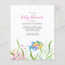 Search for fish 4x5 invitations Cute