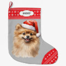Search for pomeranian christmas stockings For pets