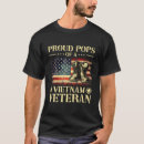 Search for proud pop pop tshirts Military