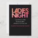 Search for ladies game night invitations Pink